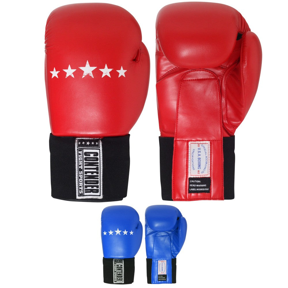 Amateur Boxing Gloves with IMF Foam Padding - Fight Sports Competition Gear