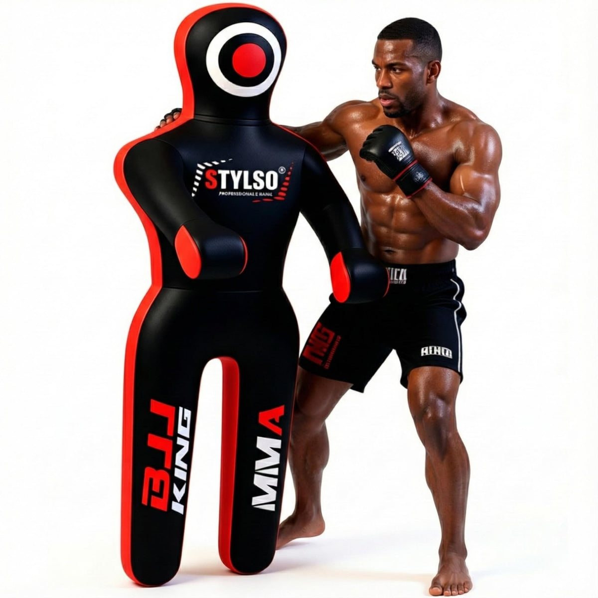 Grappling Dummy for Martial Arts Training - Unfilled Life-Size MMA, Jiu Jitsu, Wrestling, Judo, Karate