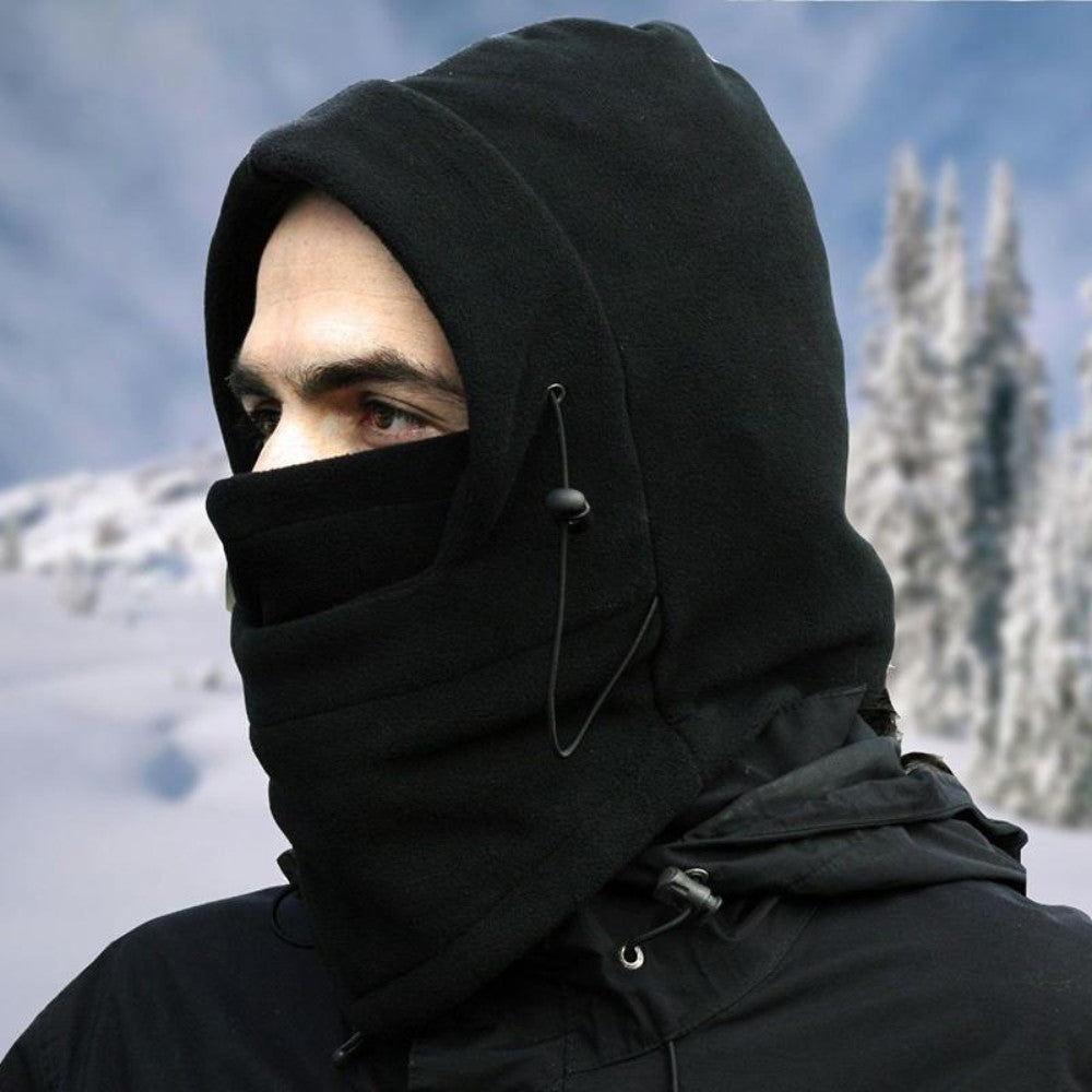 Windproof Fleece Neck Warmer Balaclava for Cold Weather Skiing