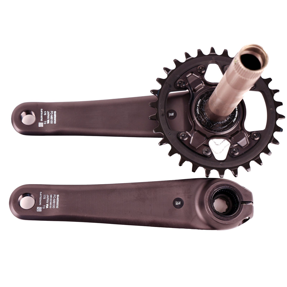 Shimano Deore XT FC-M8100-1 Mountain Bike Crankset 175mm 30T 12-Speed Hollowtech II