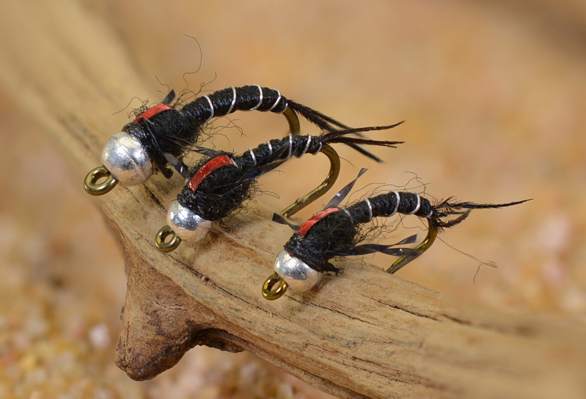 Tungsten Bead Mayfly Nymph Flies for Fly Tying - Multiple Sizes