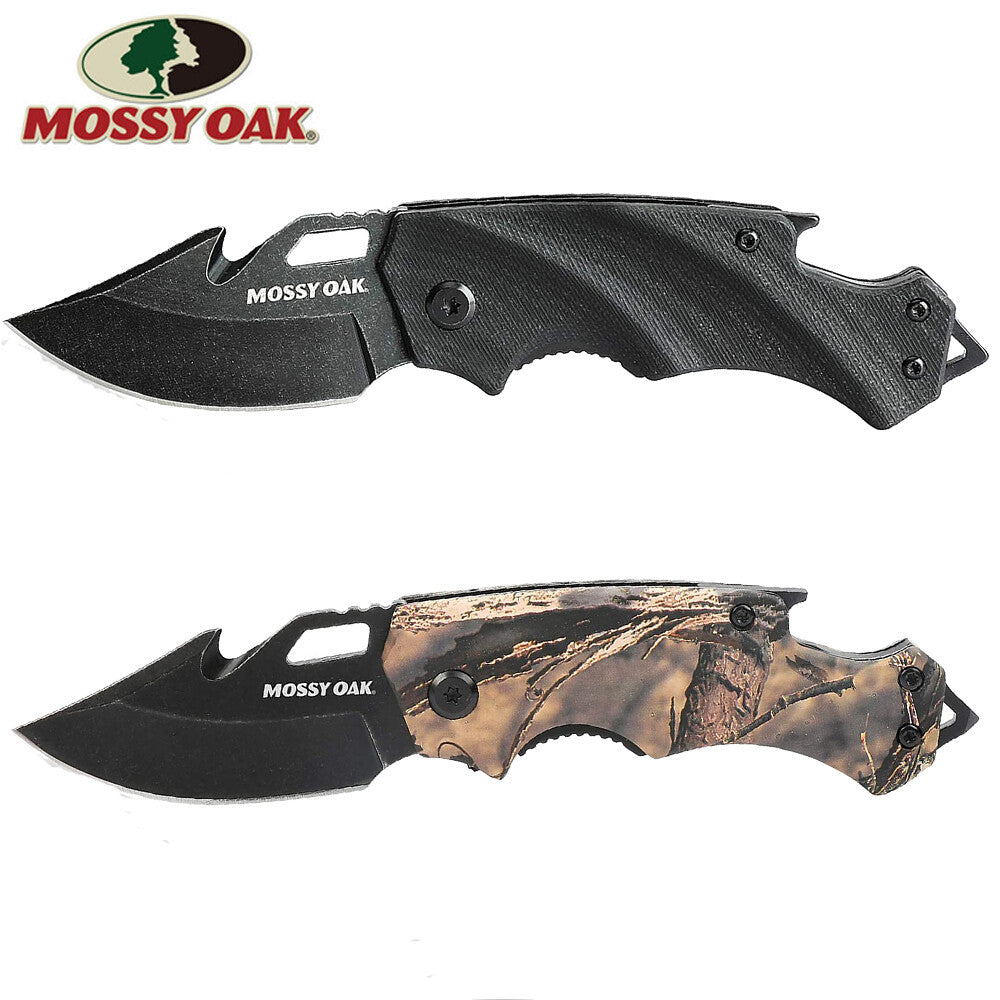 Mini Folding Pocket Knife Stainless Steel Drop Point Blade EDC Multi-Tool