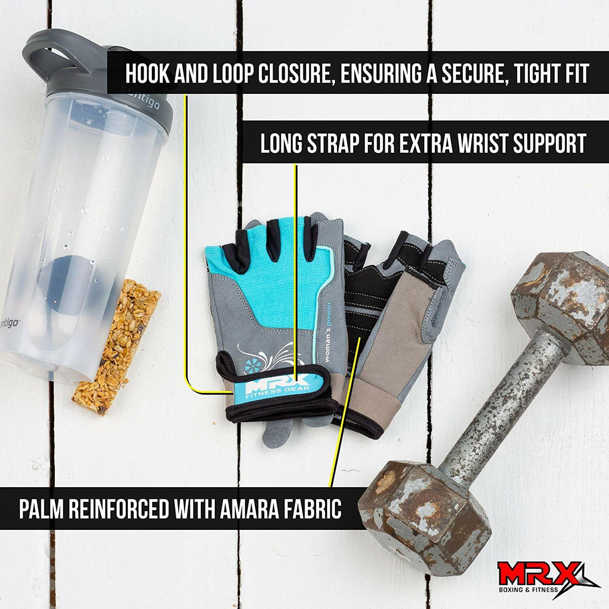 Women’s Weight Lifting Gloves for Gym & Training - Durable & Flexible Fitness Gloves