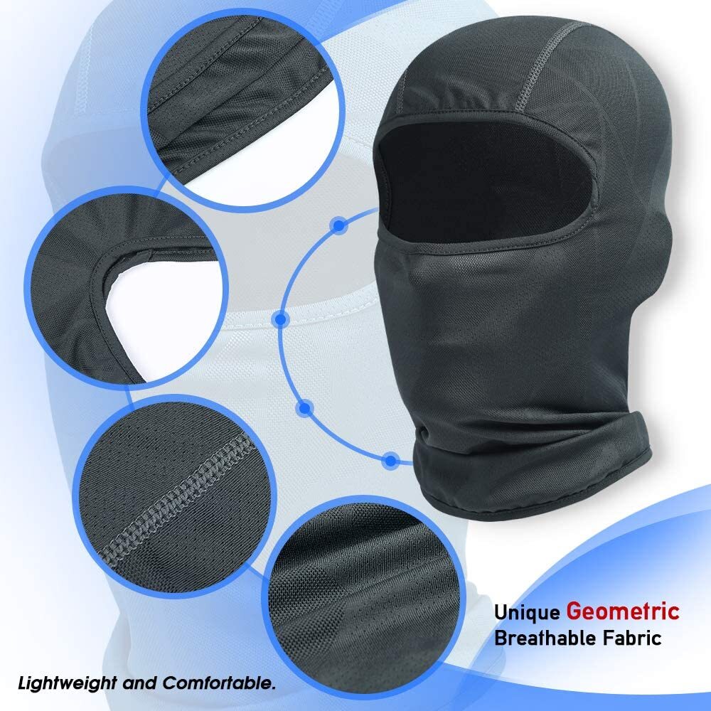 UV Protection Full Face Mask for Skiing Cycling & Tactical Outdoor Activities