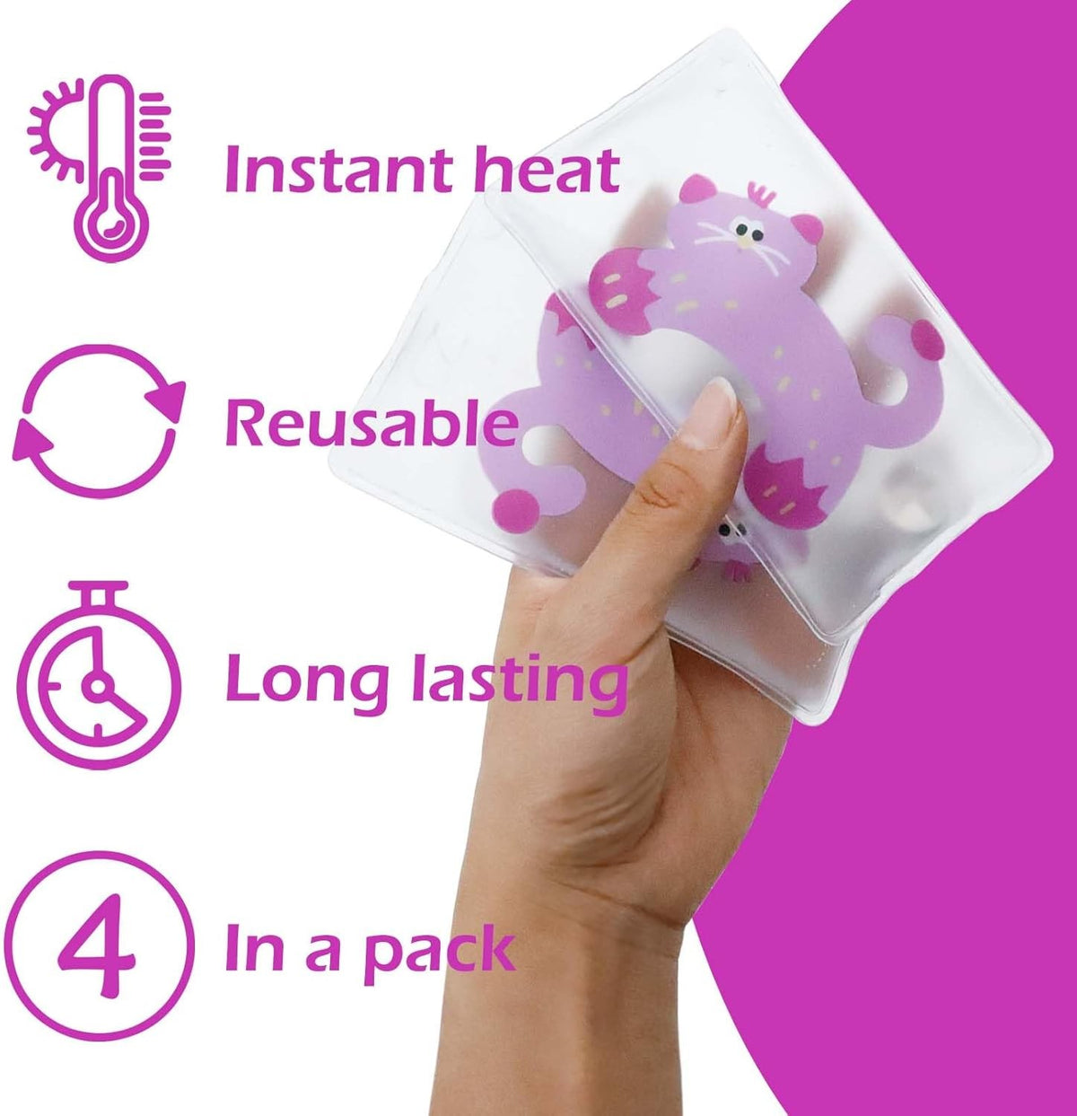 Reusable Hand Warmers Heat Pack for Cold Weather Outdoor Sports