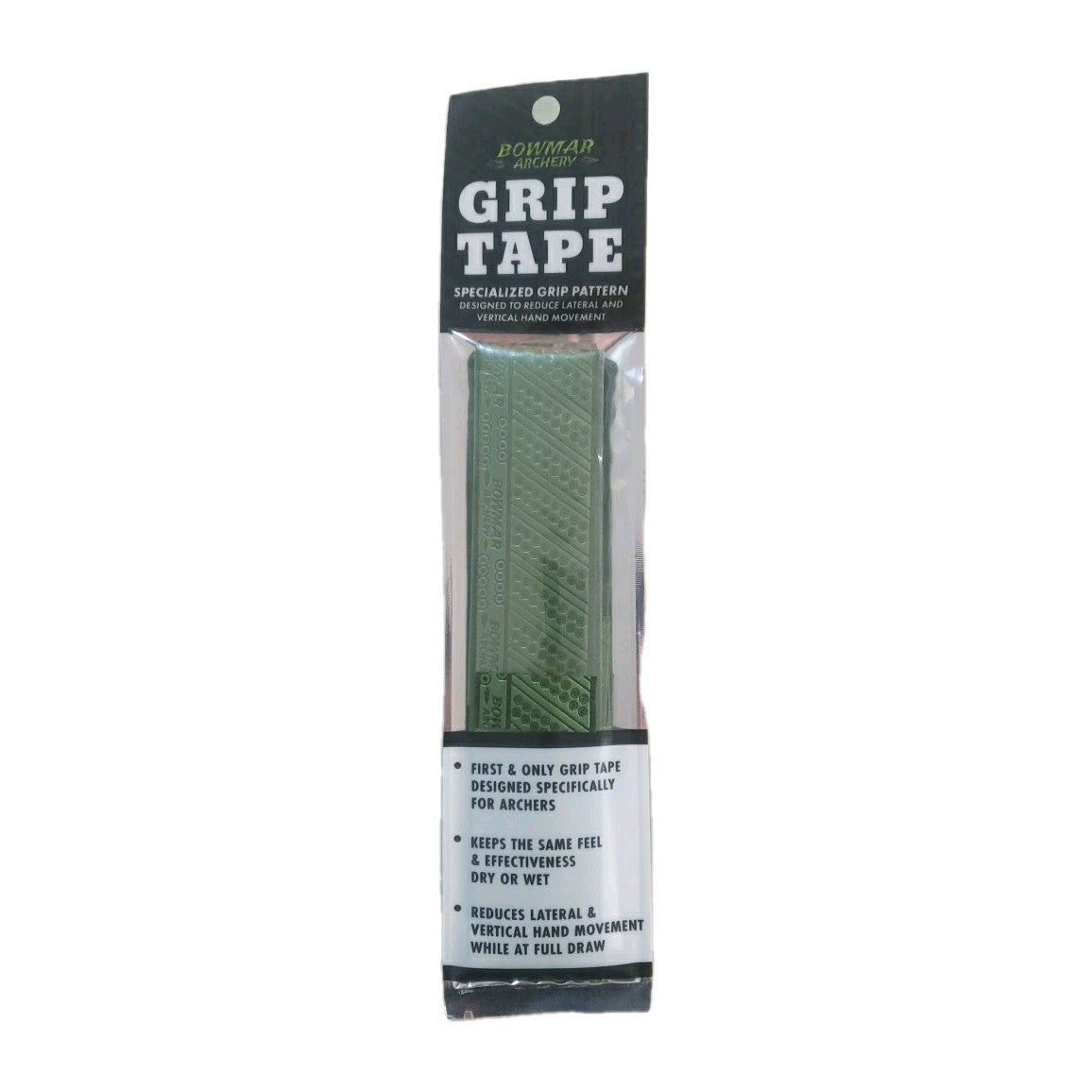 Self-Adhering Archery Grip Tape Moss for Bow Stabilization & Non-Slip Grip