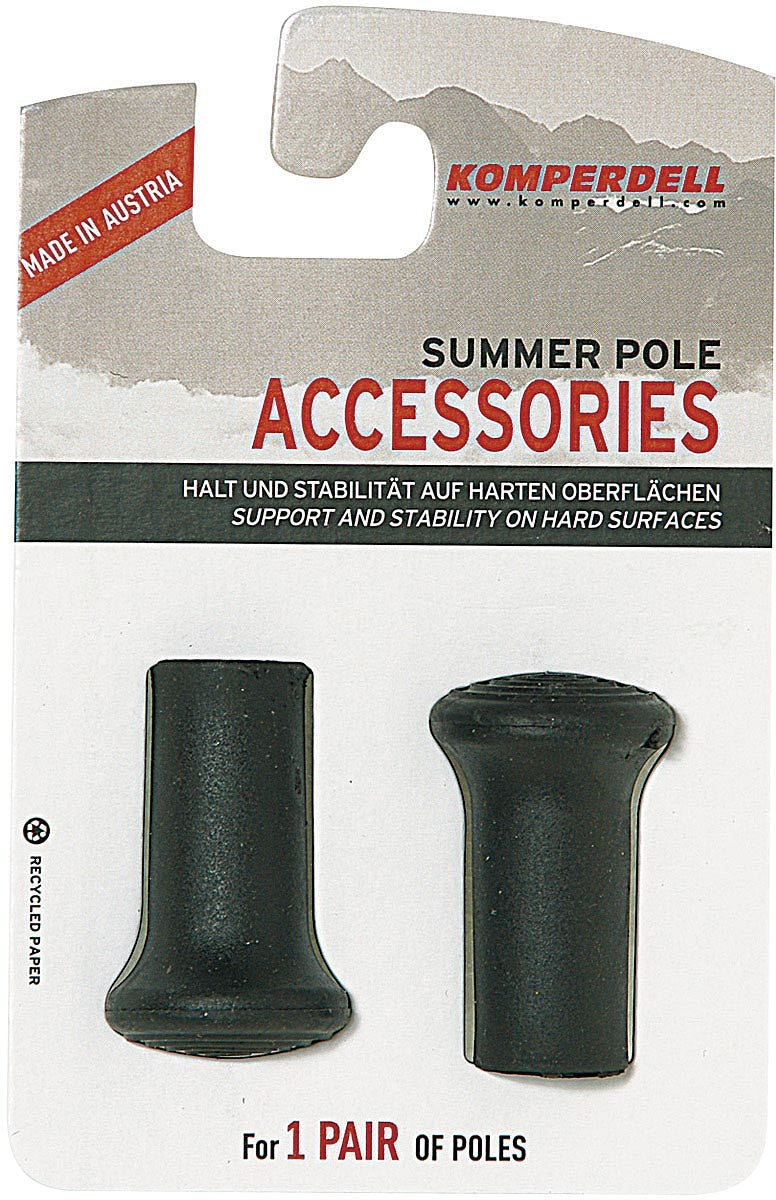 Trekking Pole Tip Protectors - 12mm Durable Tip Covers for Hiking Poles (2-Pack)