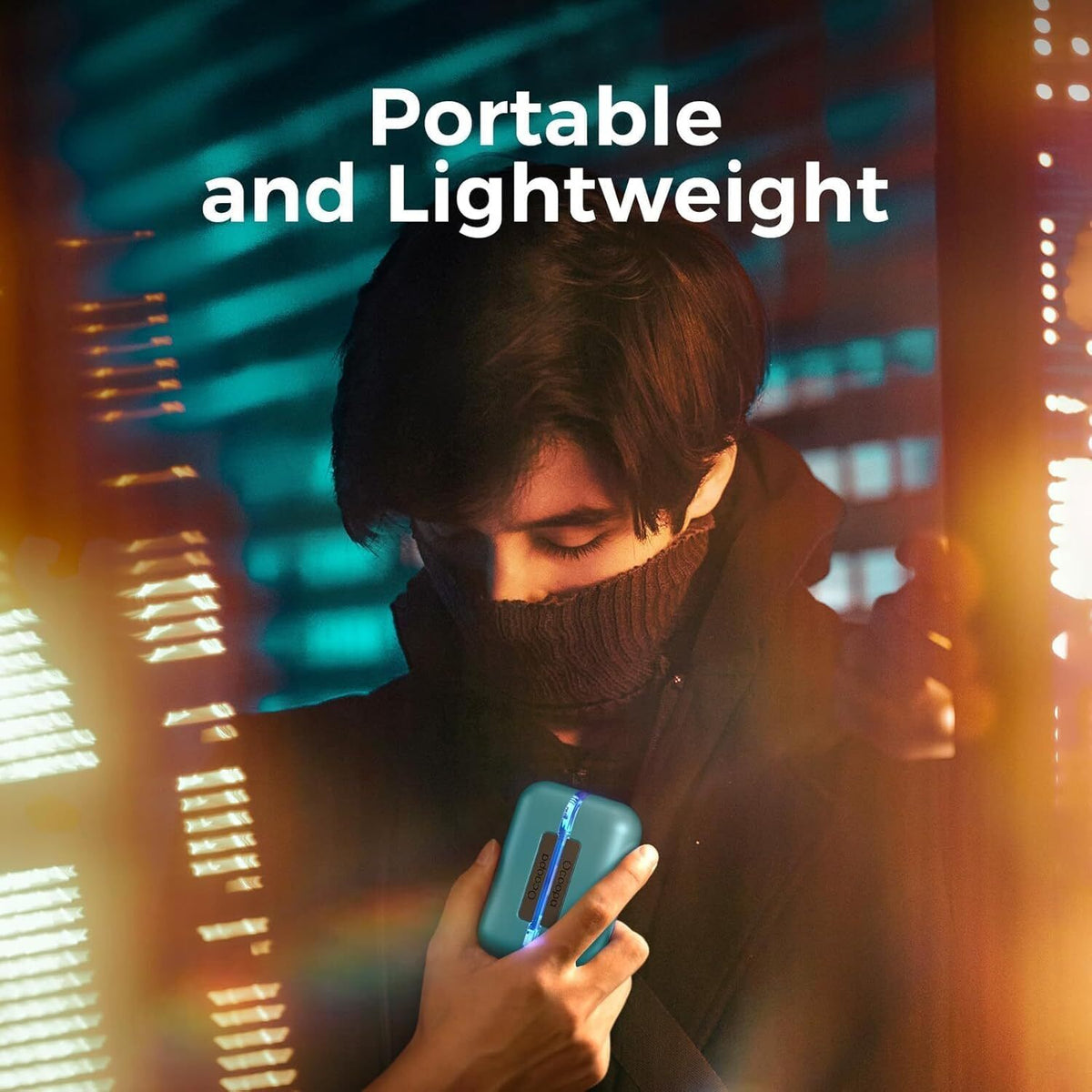 Rechargeable Hand Warmer with Power Bank 16H Heat and RGB Lights for Gaming & Outdoors