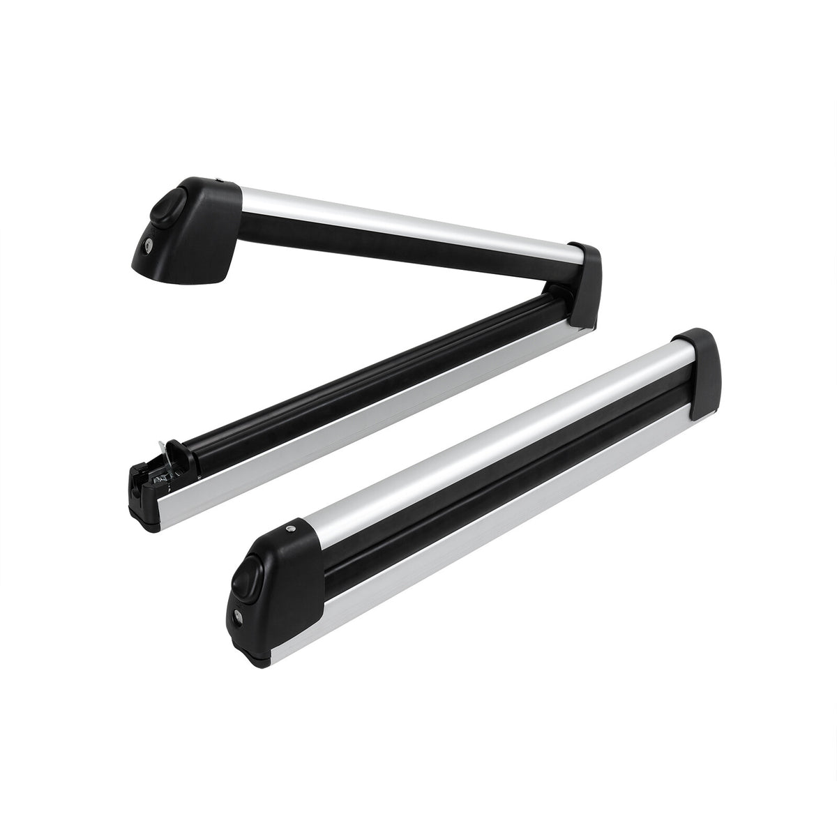 Universal Ski Snowboard Roof Rack Cross Bars with Lock for Car