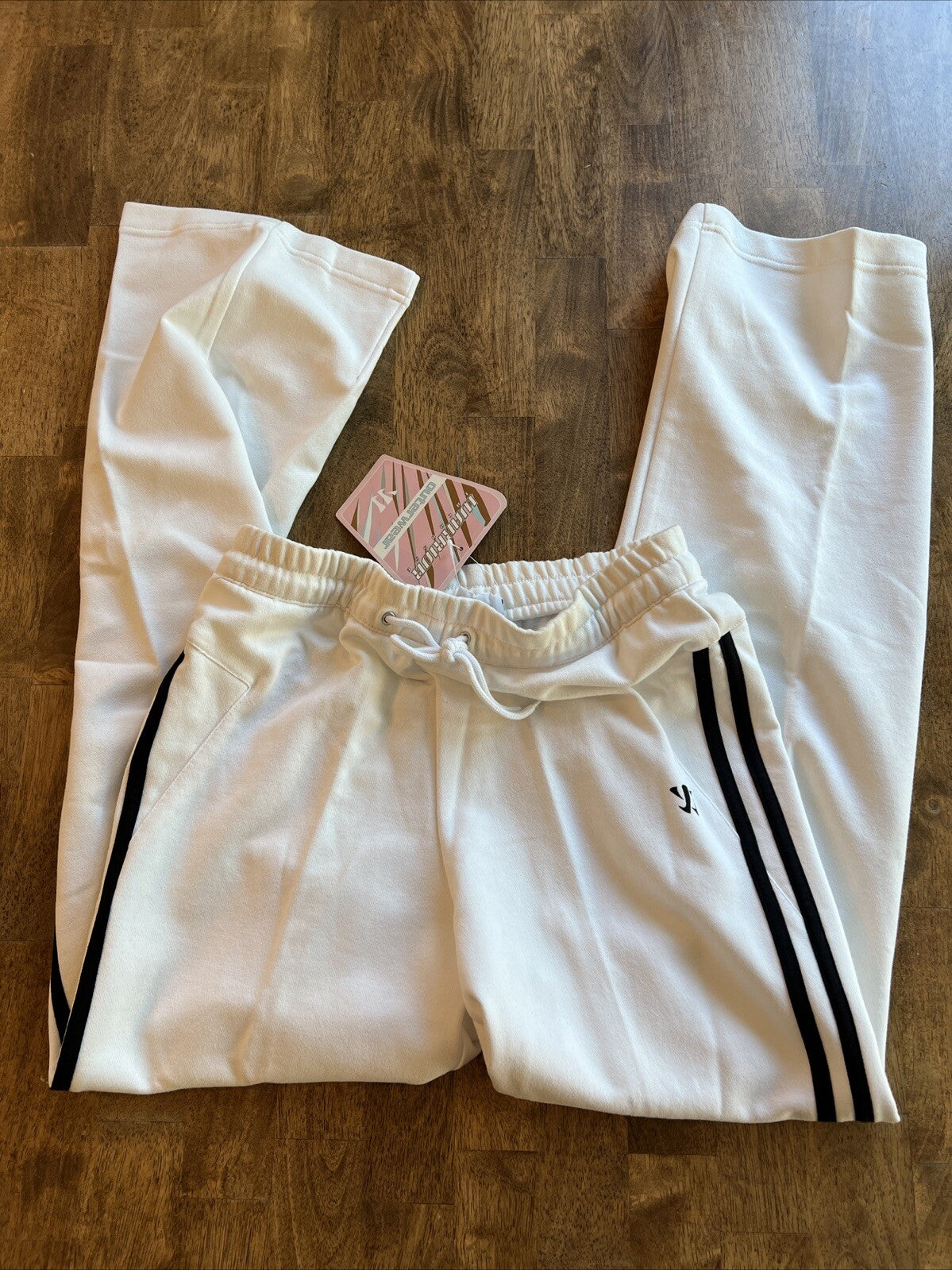 Lacrosse Track Suit - White Medium Outerwear for Sports & Training