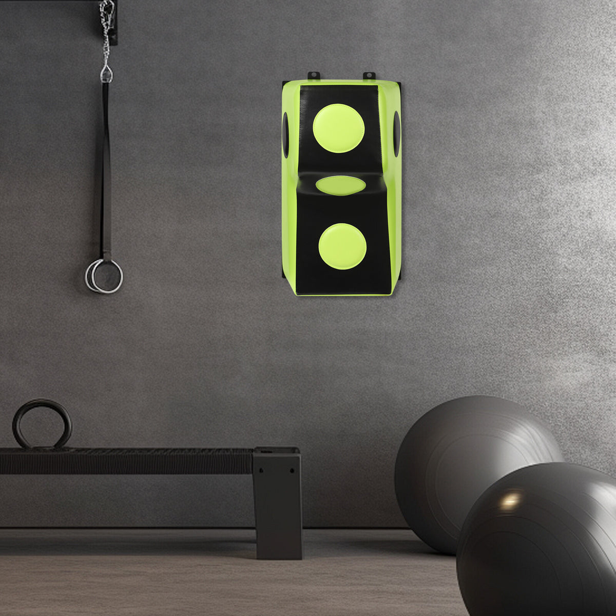Wall Mount Punching Bag for Boxing Training - Space-Saving Fitness Equipment