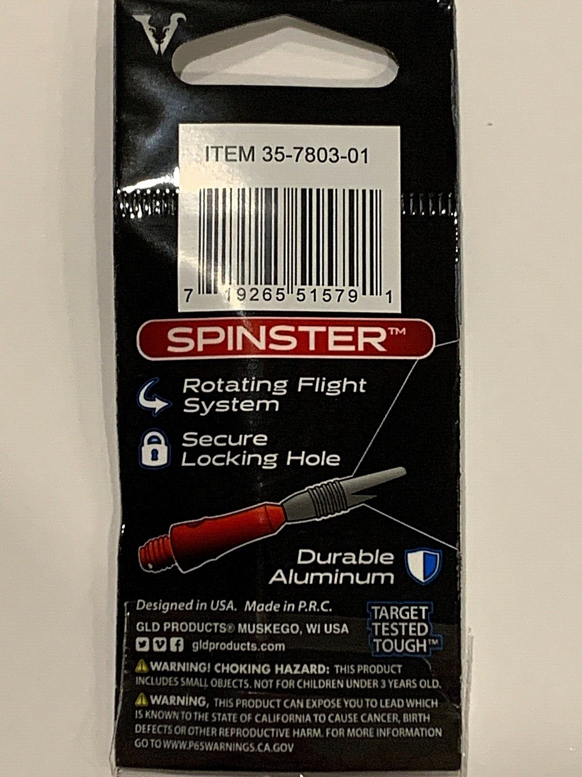 Viper Spinster Dart Shafts Short Length 3-Pack with O-Rings