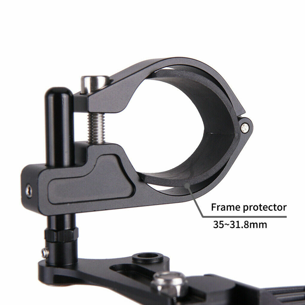 Mountain Bike Chain Guide Aluminum Alloy Chain Guard with Frame Protector