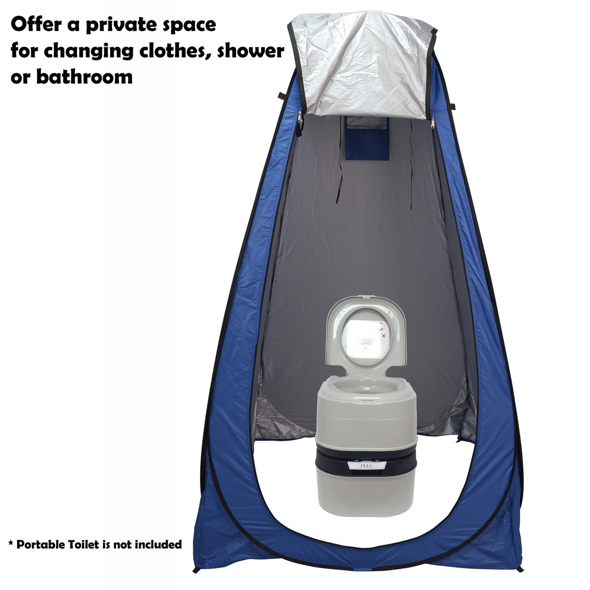 Portable Privacy Tent for Shower & Changing Rooms Outdoor Camping Beach
