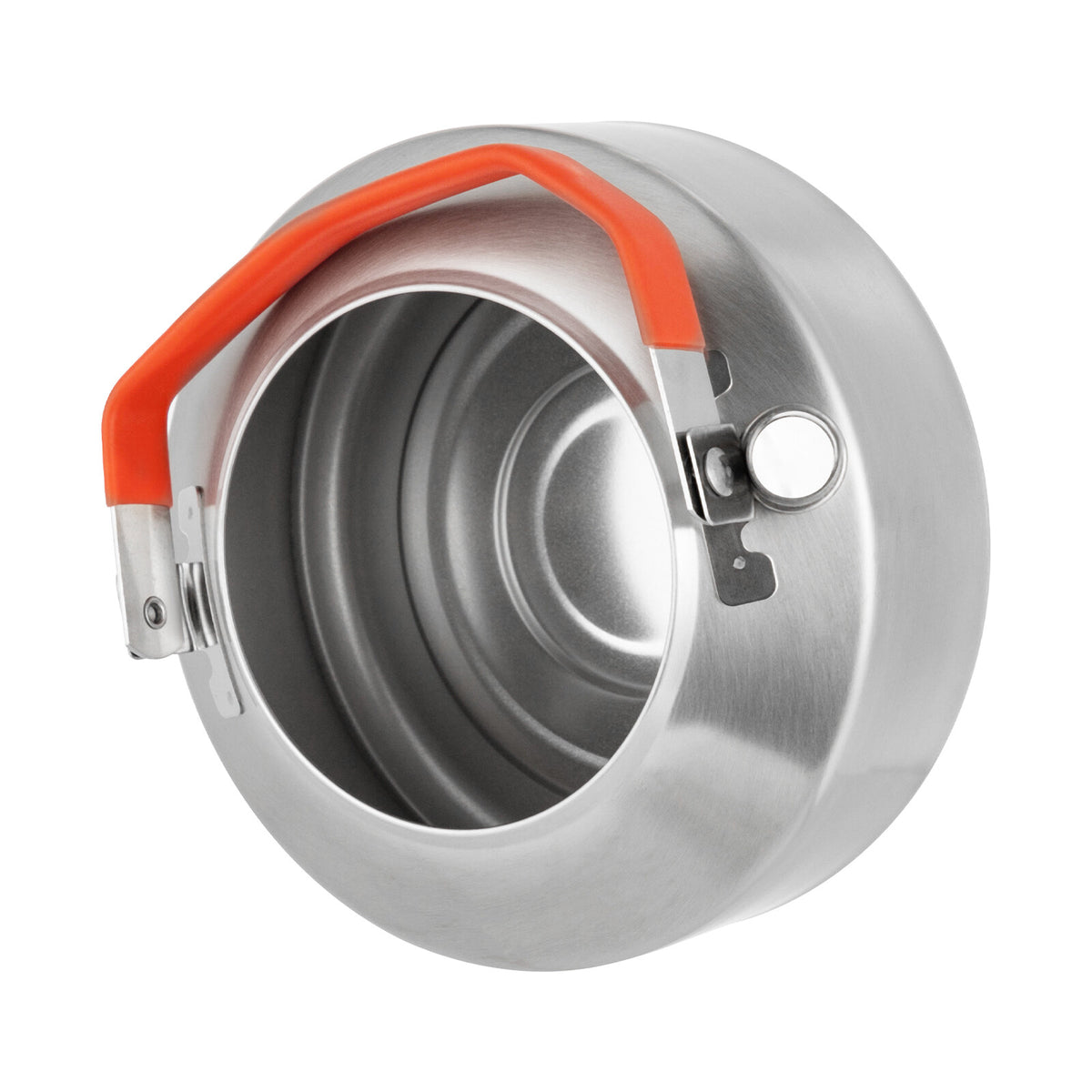 Stainless Steel Camping Kettle — Portable Bushcraft Coffee & Water Boiler