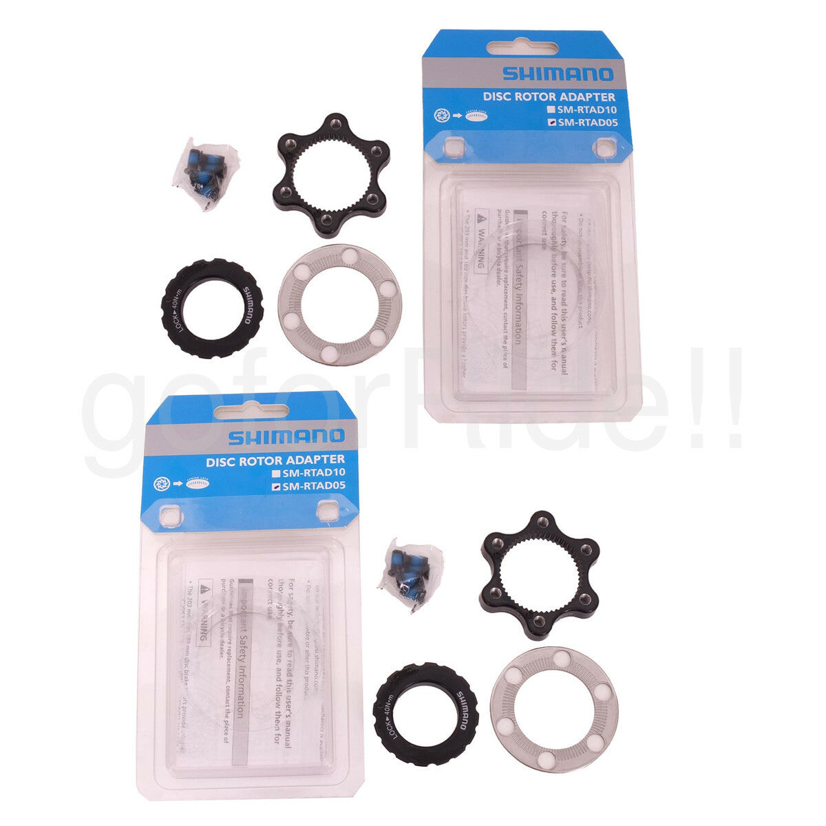 Bike Disc Brake Rotor Adapter for Center Lock to 6 Bolt Shimano SM-RTAD05