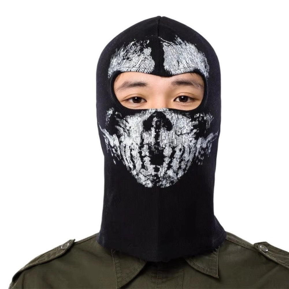 Halloween Ghost Skull Balaclava Face Mask for Sports & Motorcycle Safety