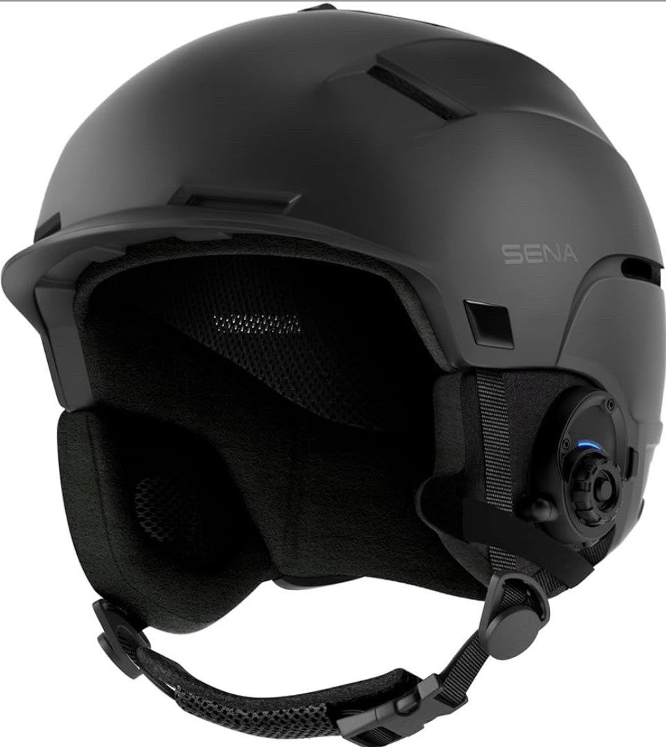 Bluetooth Snow Helmet with Built-in Speakers and Microphone - Size L