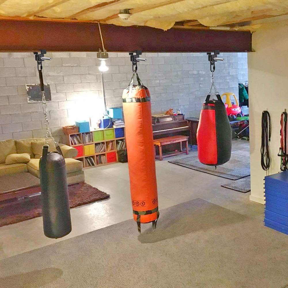 Heavy Duty Steel Beam Clamp for Punching Bag Mounting - MMA & Boxing Training Equipment