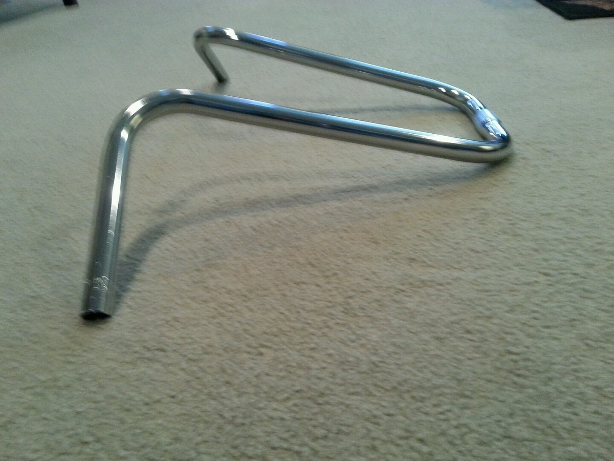 13-Inch Chrome Bicycle U Handlebars for Schwinn Stingrays Lowrider - 25.4mm