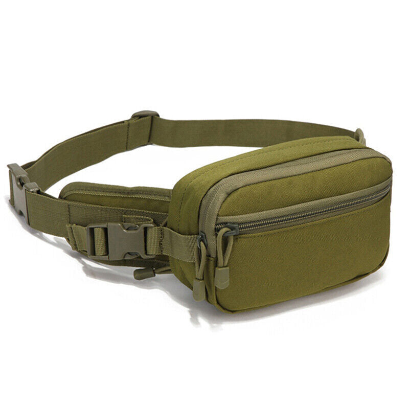 Tactical Concealed Carry Waist Bag with Gun Holster and Storage Pockets