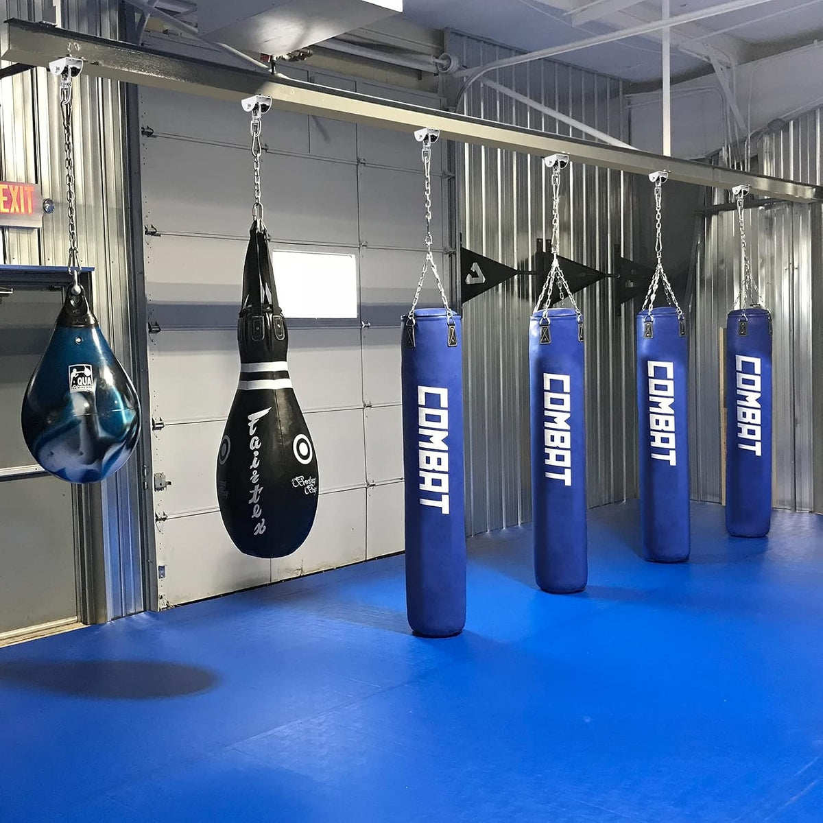 Heavy Bag Hanger with 360° Swivel for Ceiling Mount, Supports Up to 1000 lbs