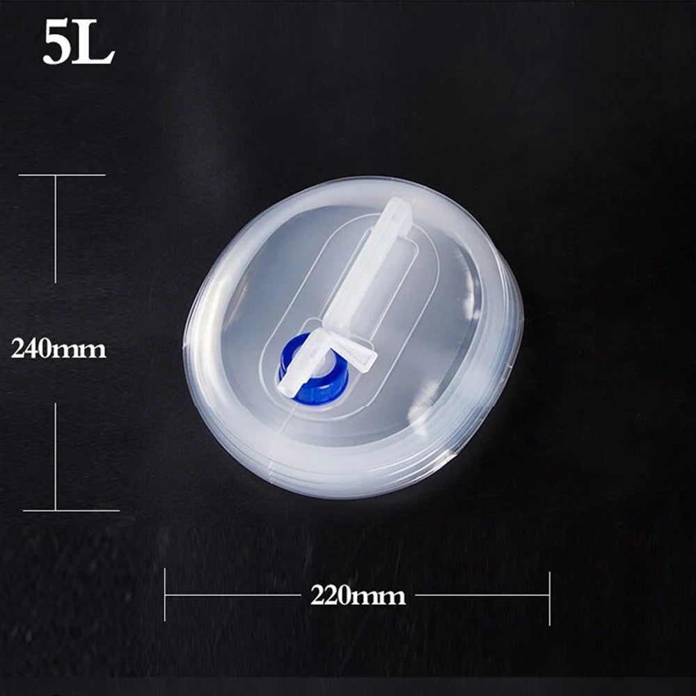 Portable Collapsible Water Bucket for Camping Outdoor Hiking 3L-15L