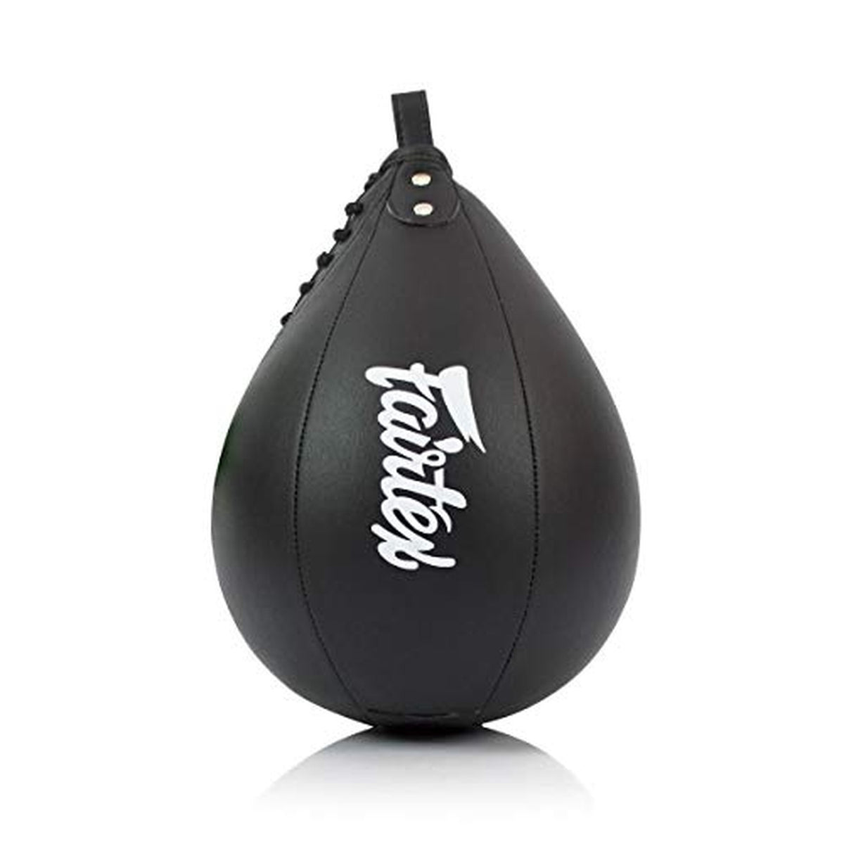 Fairtex Microfiber Muay Thai Speed Bag for Boxing & Martial Arts Training - Black