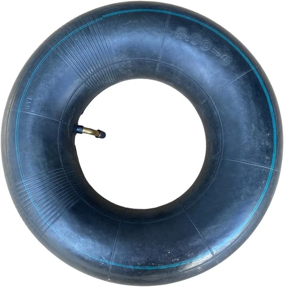 Heavy Duty 13x5.00-6 Inner Tube 2-Pack with Bent Valve for Lawn Mowers & ATV