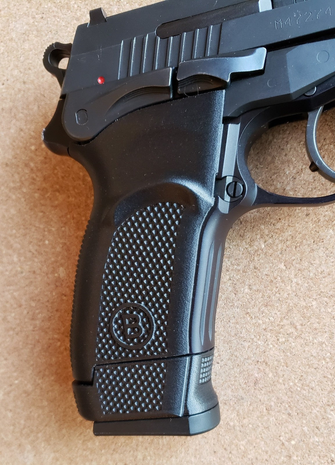 Pistol Grip Upgrade for Bersa TPR9C Compact Pistol - Enhanced Texture & Backstrap