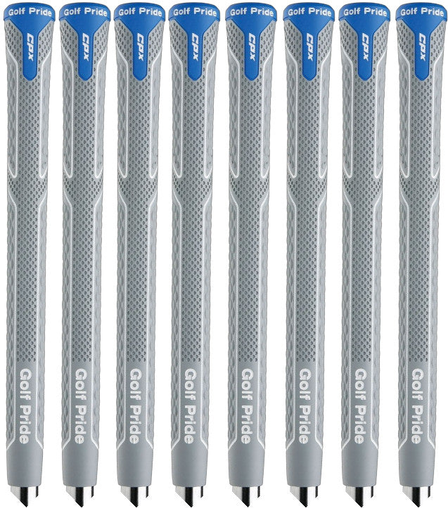 Golf Pride CPX Golf Club Grips Midsize Jumbo & Undersize Blue Gray