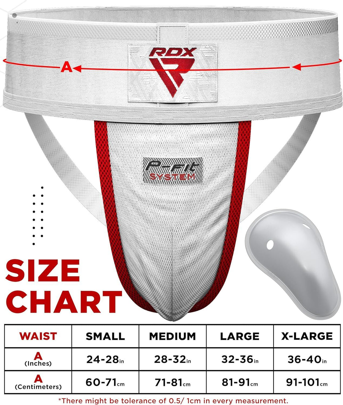 Boxing Groin Guard for Muay Thai, Kickboxing & Martial Arts - Impact Protection