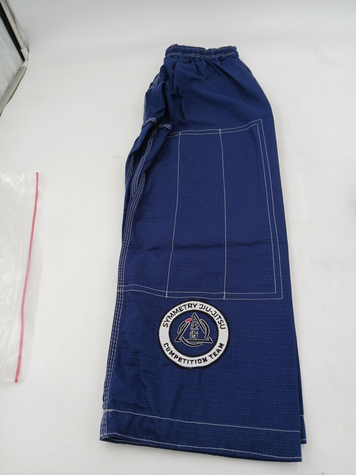 Kids Brazilian Jiu Jitsu Gi Uniform Blue M2 380 GSM with White Belt