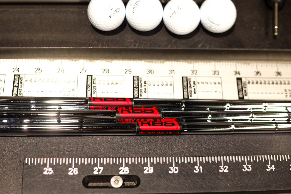 Golf Wedge Shaft Set - .355 Taper Tip, 115g-135g, Multiple Flex Options