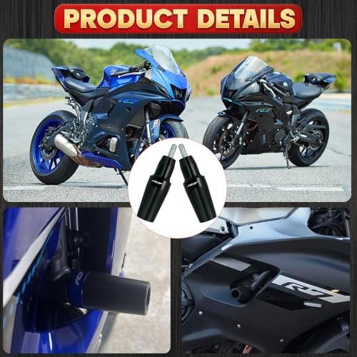 Motorcycle Frame Sliders for Yamaha R7 YZFR7 2021-2025 Crash Protection