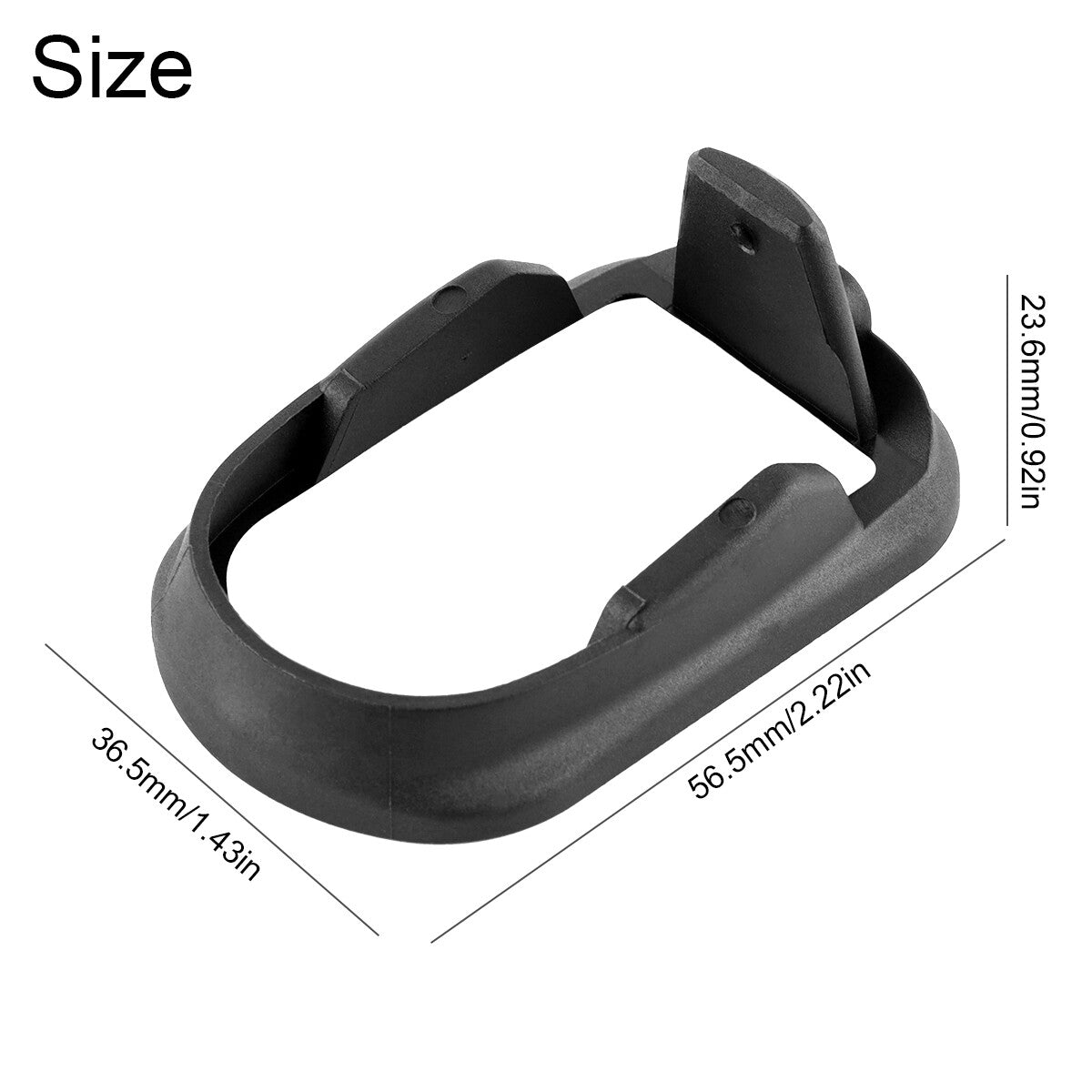 Magwell for PSA Dagger S Full Size - Carbon Reinforced Nylon Pistol Accessory