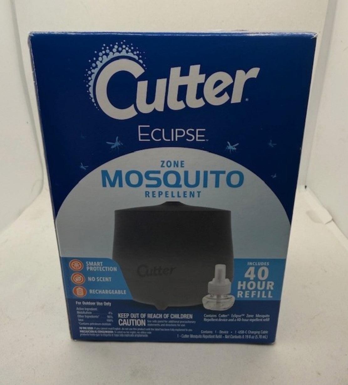 Mosquito Repellent Device Rechargeable Diffuser Outdoor Protection