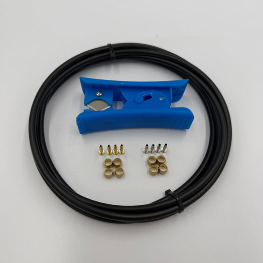 Hydraulic Brake Hose Kit for Shimano Bikes 2.5M with Fittings & Olives