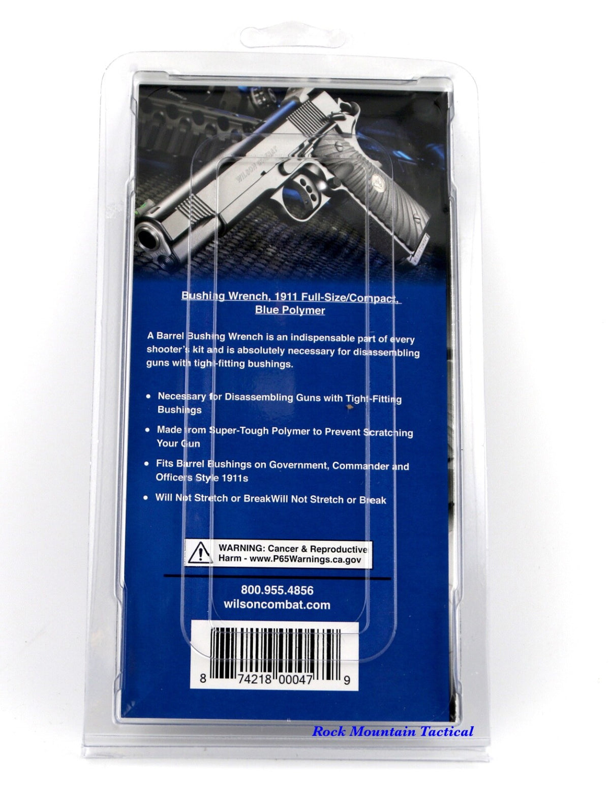 Polymer Barrel Bushing Wrench Tool for 1911 Pistols - Wilson Combat 22P