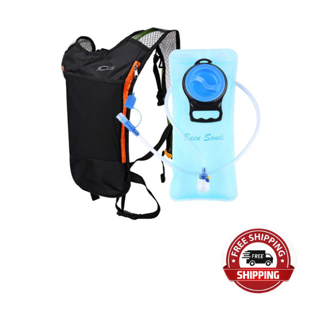 Hydration Backpack with 2L Water Bladder for Outdoor Activities
