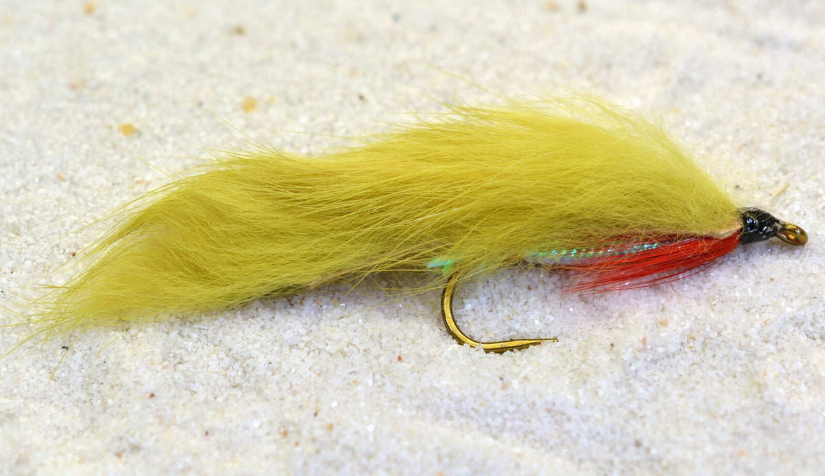 Weighted Fly Fishing Flies Set - Assorted Zonker Streamers with Mustad Hooks
