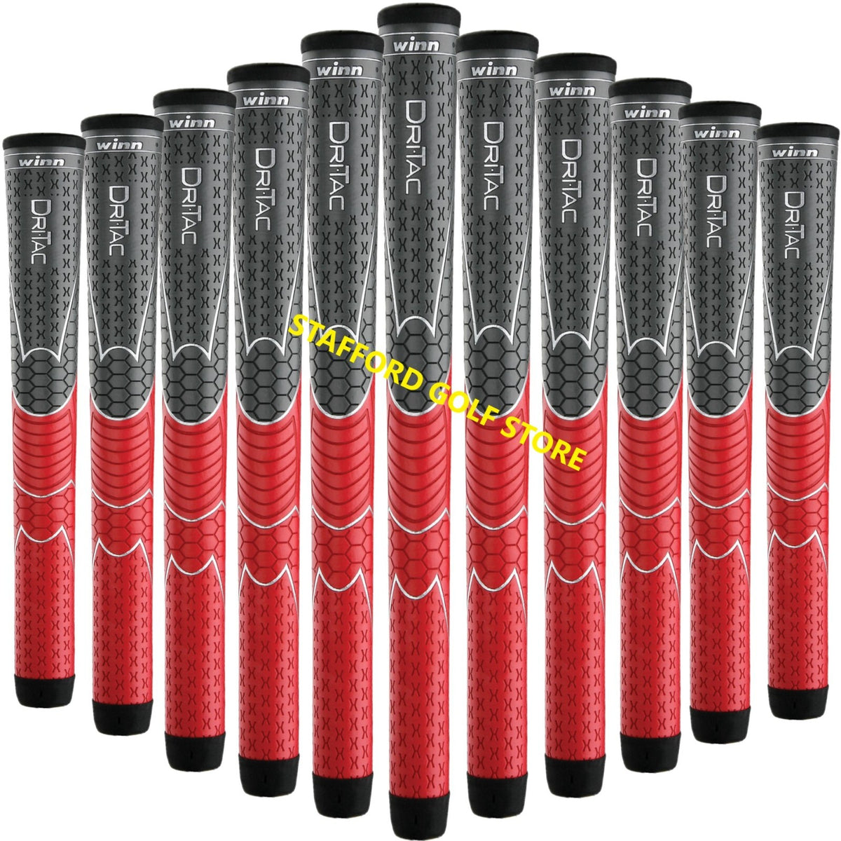 Midsize Golf Grip with Soft Polymer Tacky Feel - Choice of Colors & Quantity