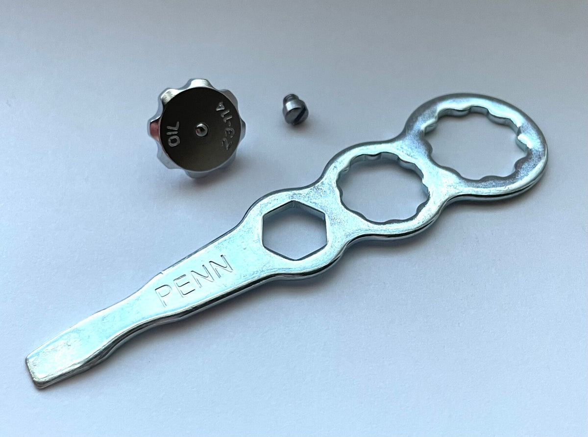 Penn Wrench Lock Screw Handle Nut Kit for 110-60 LockScrew 168-115 345GTi 345GT2