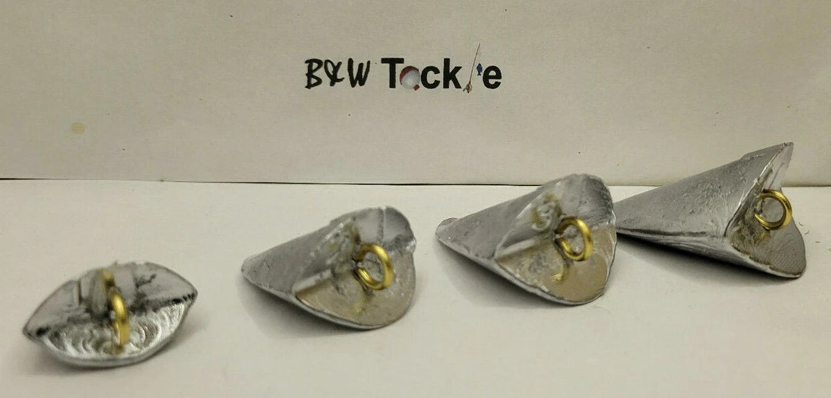 Frog Tongue Fishing Sinkers Assortment 26 Pieces - Lead Weights for Tackle