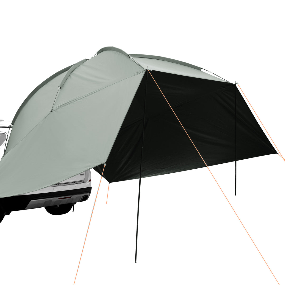 10x7ft Portable Car Side Awning with UV Protection Waterproof & Windproof