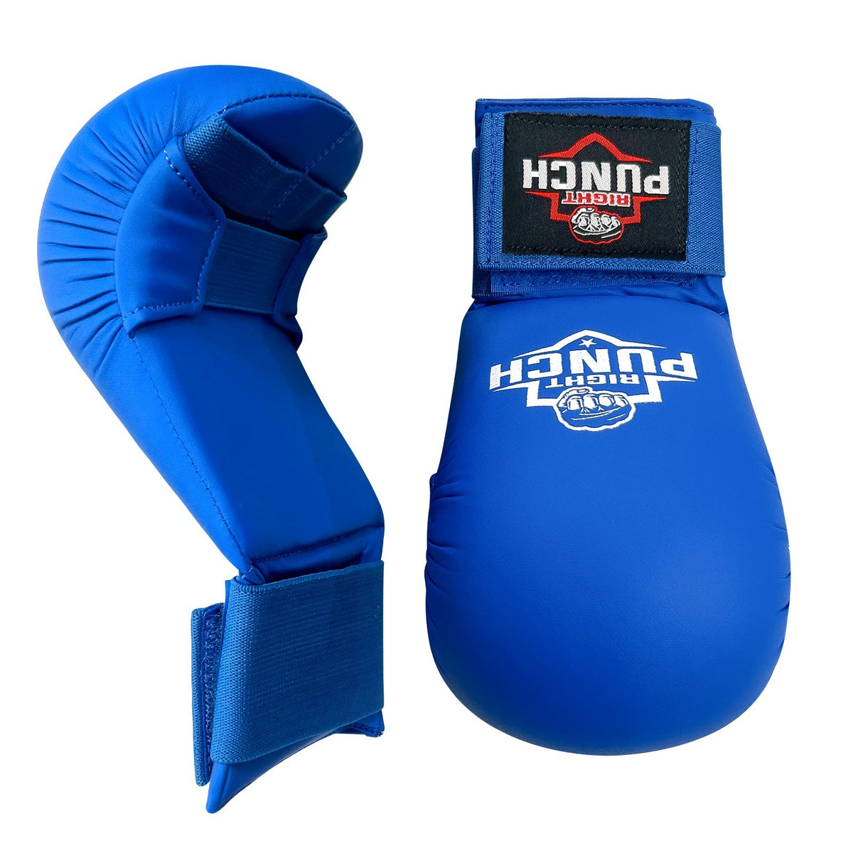 Karate Sparring Gloves for Training & Combat - PU Leather, Lightweight & Durable