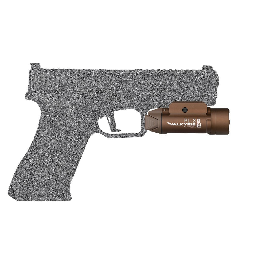 Rechargeable Tactical Rail Light with Mount for Law Enforcement & Hunting