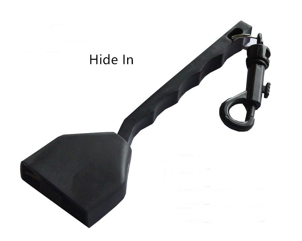 Golf Club Dual Side Brush with Retractable Cover - Clean Irons & Woods