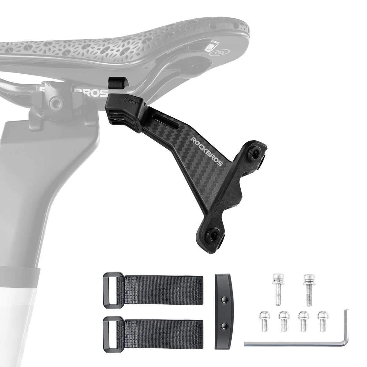 Bicycle Water Bottle Rack Dual Mount MTB Road Bike Saddle Support Lightweight