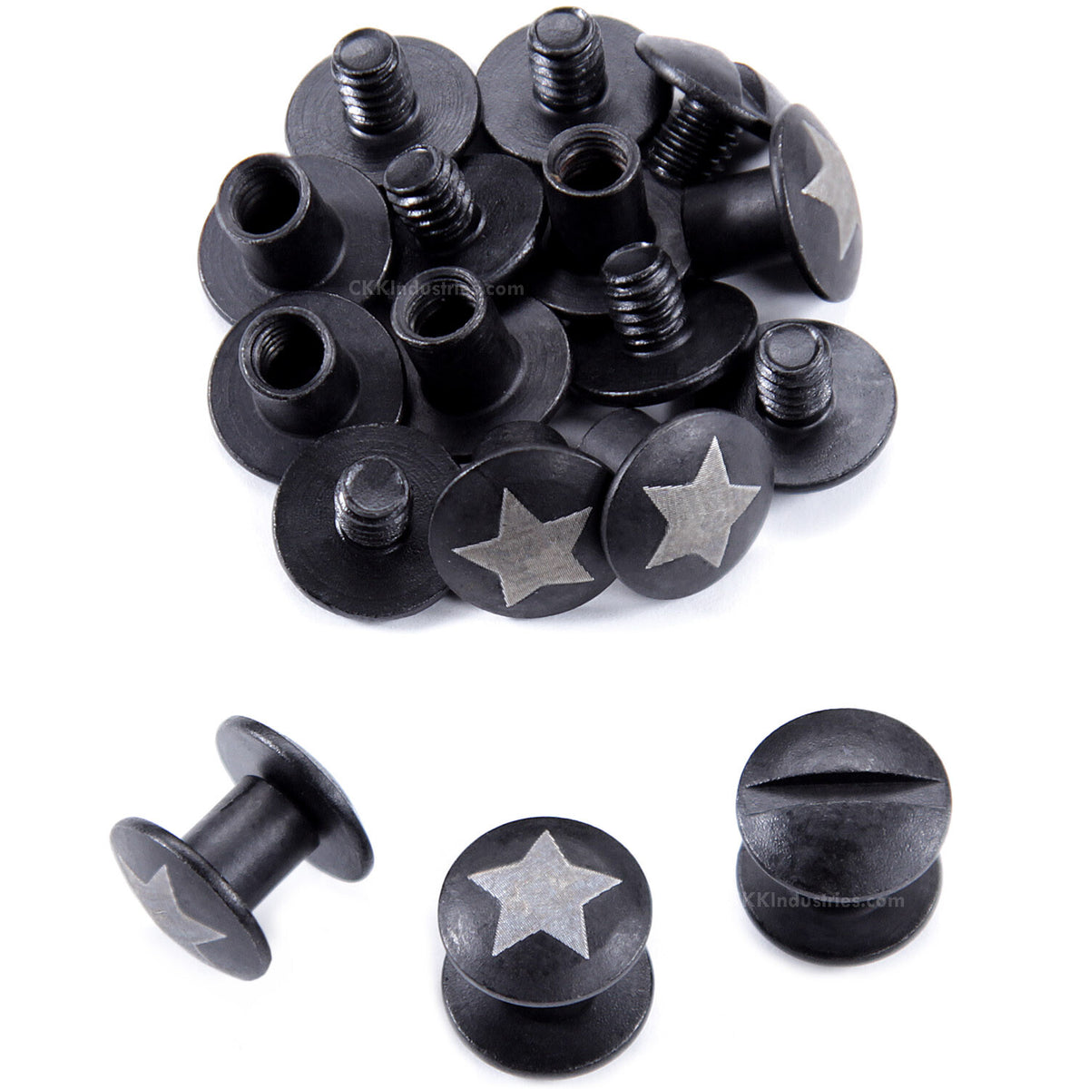 Chicago Screws Holster Mounting Hardware for DIY KYDEX Leather Holsters